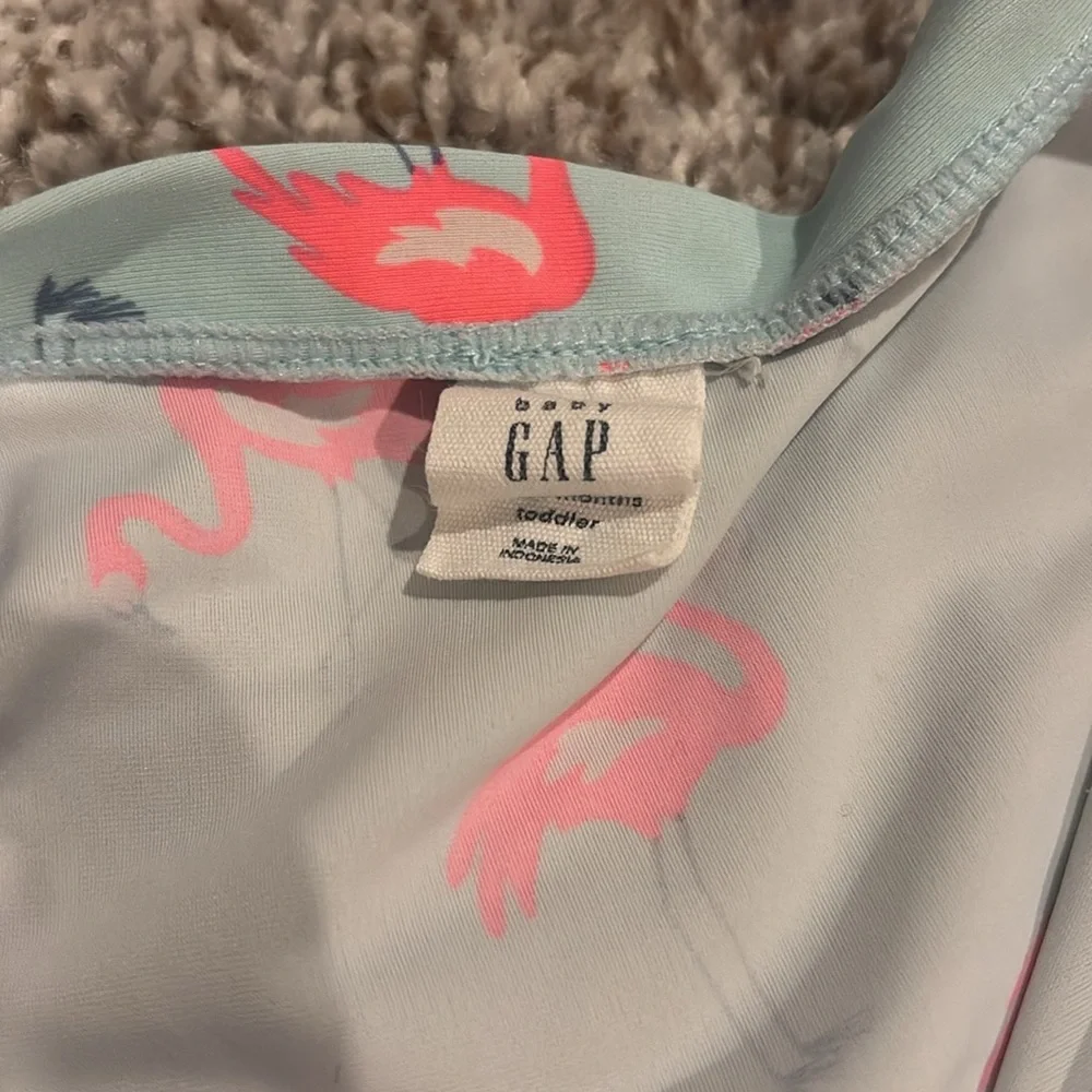 Baby Gap Flamingo Print Swim Set - 18-24M